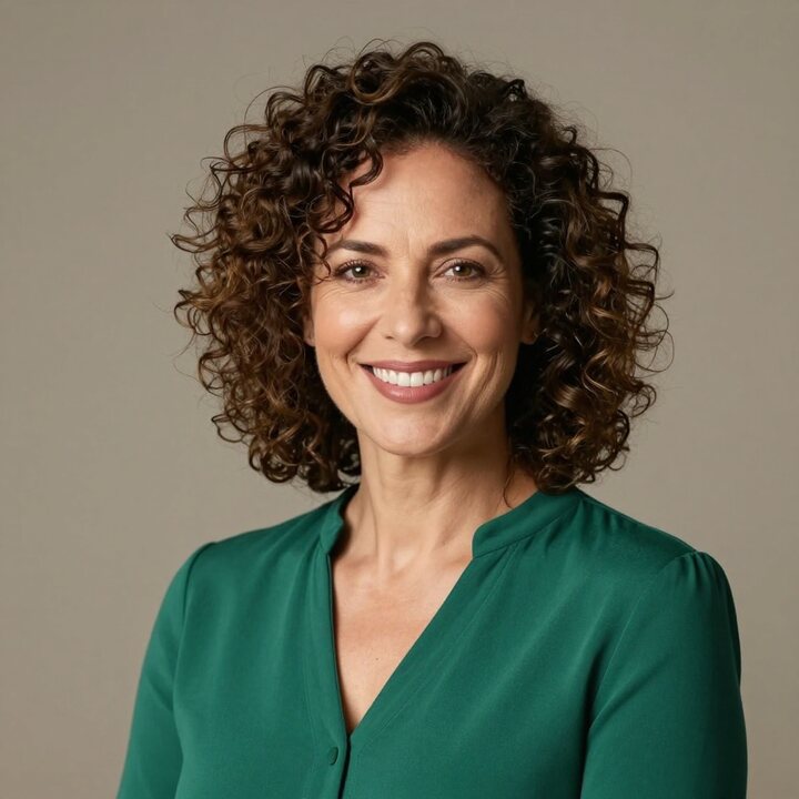 A polished professional headshot against a neutral background